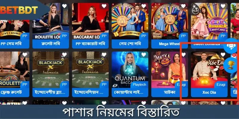 পাশা খেলার নিয়মগুলি বোঝা সহজ