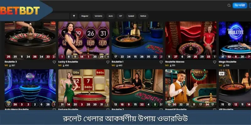 রুলেট কিভাবে খেলবেন আকর্ষণীয় উপায় ওভারভিউ