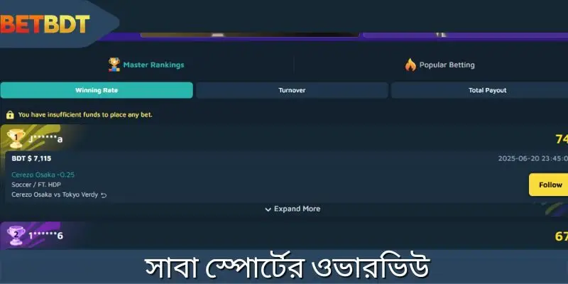 সাবা স্পোর্ট সম্পর্কে